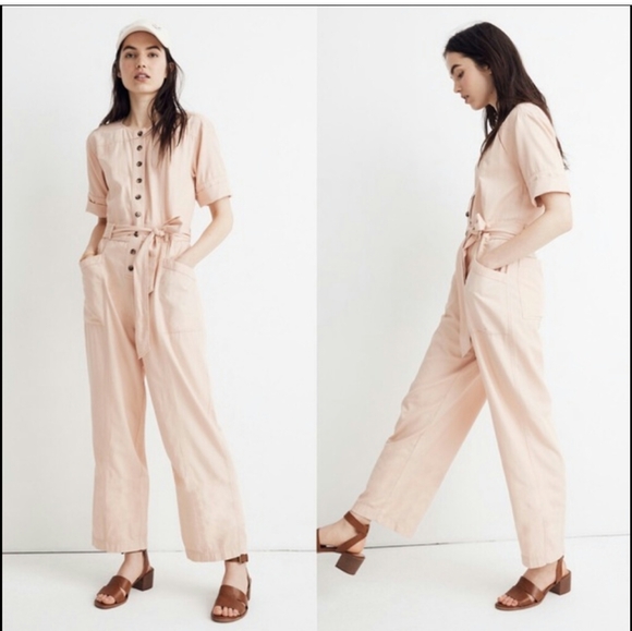 Madewell Pants - Madewell Top Stitch Coverall Jumpsuit